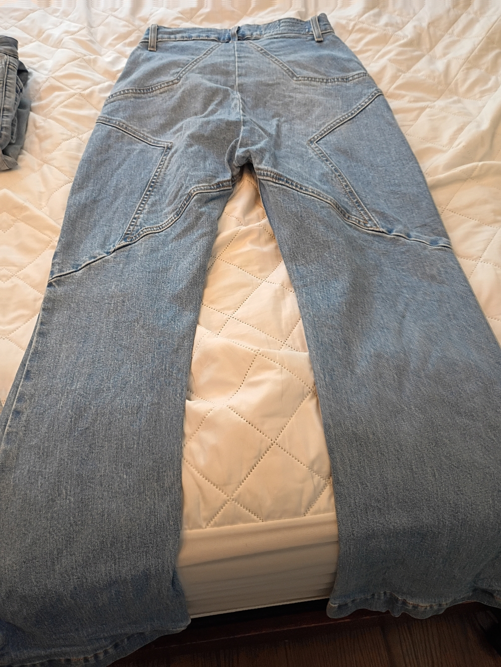 ReVive Women's Wide Leg Flare Jeans 28.